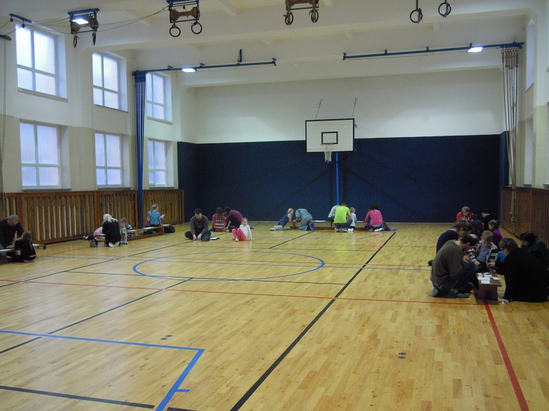 Hry a úkoly v tělocvičně