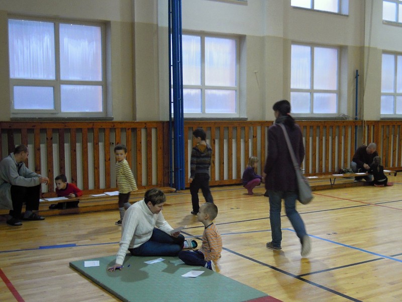 Hry a úkoly v tělocvičně