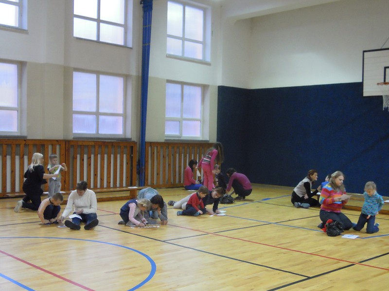 Hry a úkoly v tělocvičně